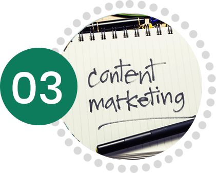 marketing content Webbing Designs